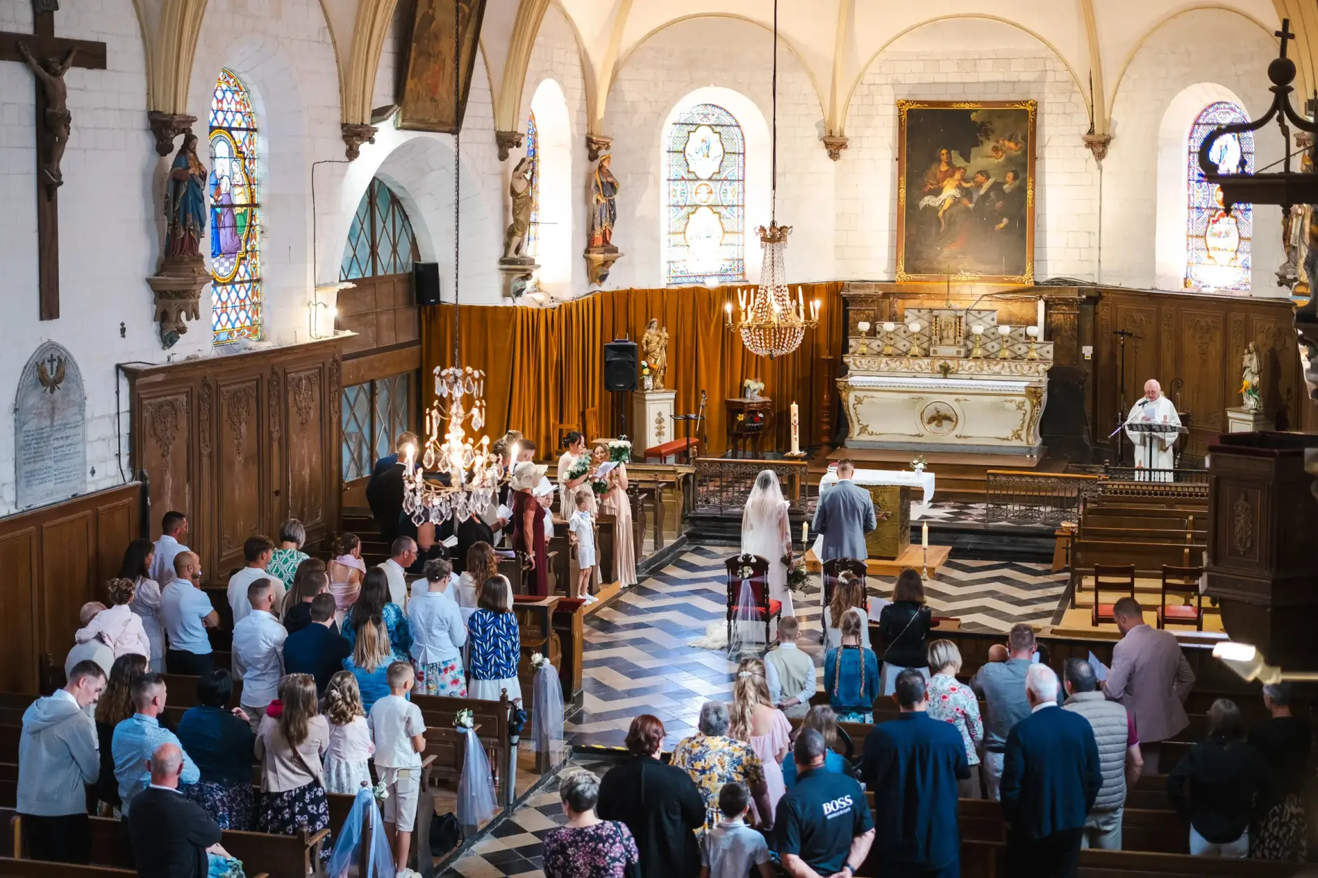 Mariage religieux eglise quevauvillers